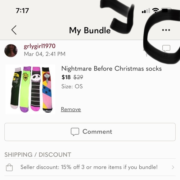 How to make a bundle and send to a buyer - Picture 3 of 6